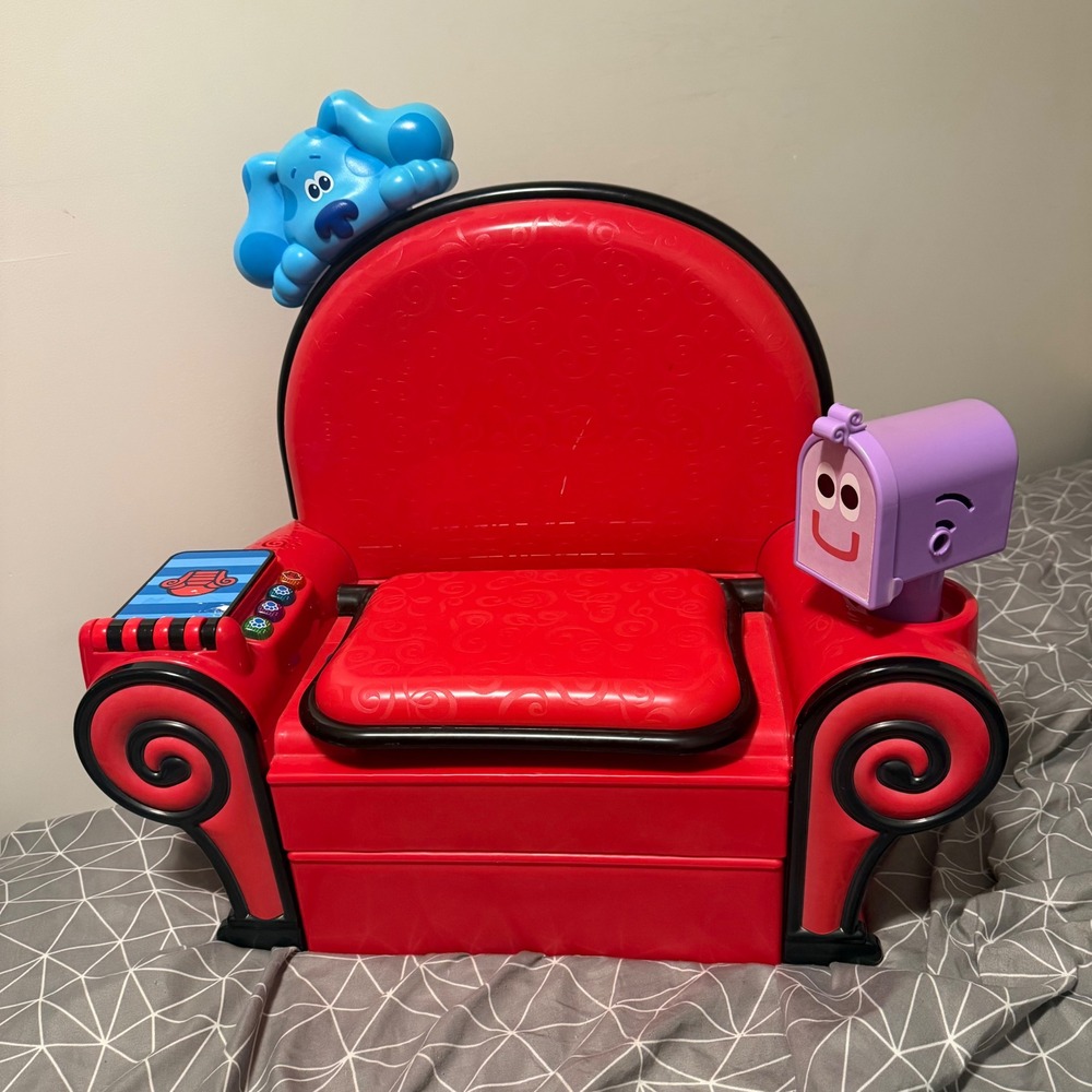 Blue's Clues & You Play & Learn Thinking Chair LeapFrog Interactive Complete